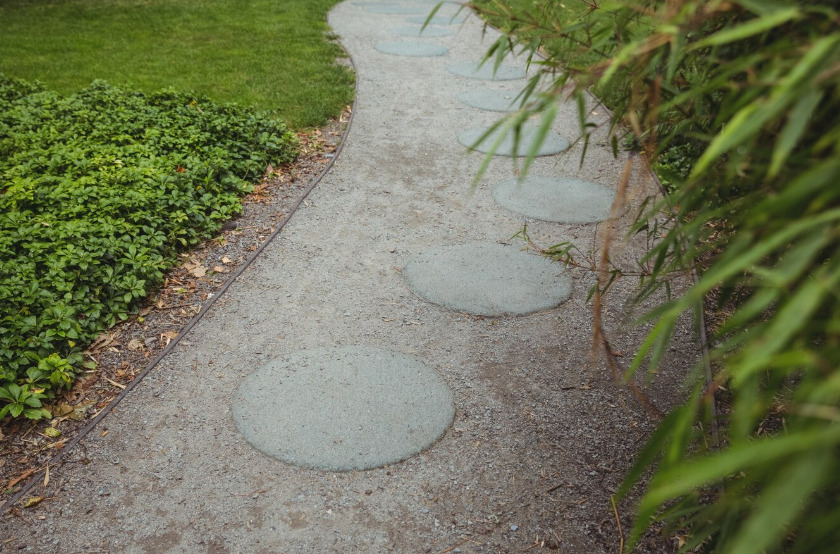 hormigon en el jardin